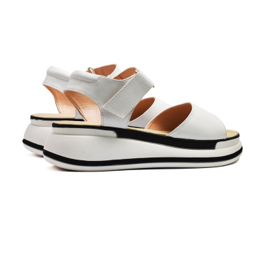 Сандалії жіночі Vima84 шкіряні білі