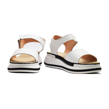 Сандалії жіночі Vima84 шкіряні білі